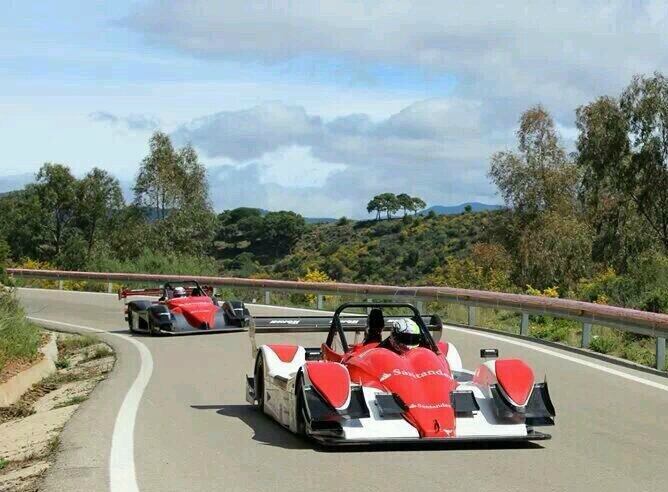 Andrés Vilariño en plena subida a Estepona
