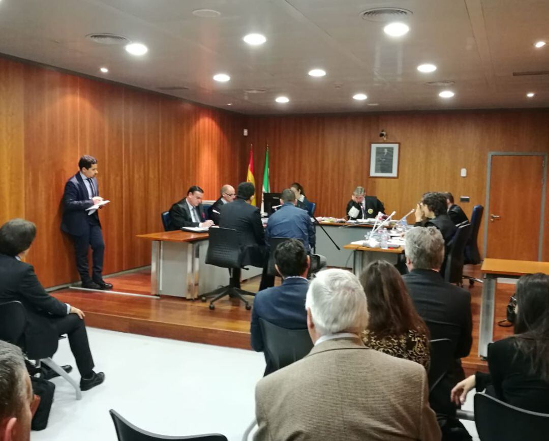 El presidente del Málaga, Al Thani, en su declaración ante el juez