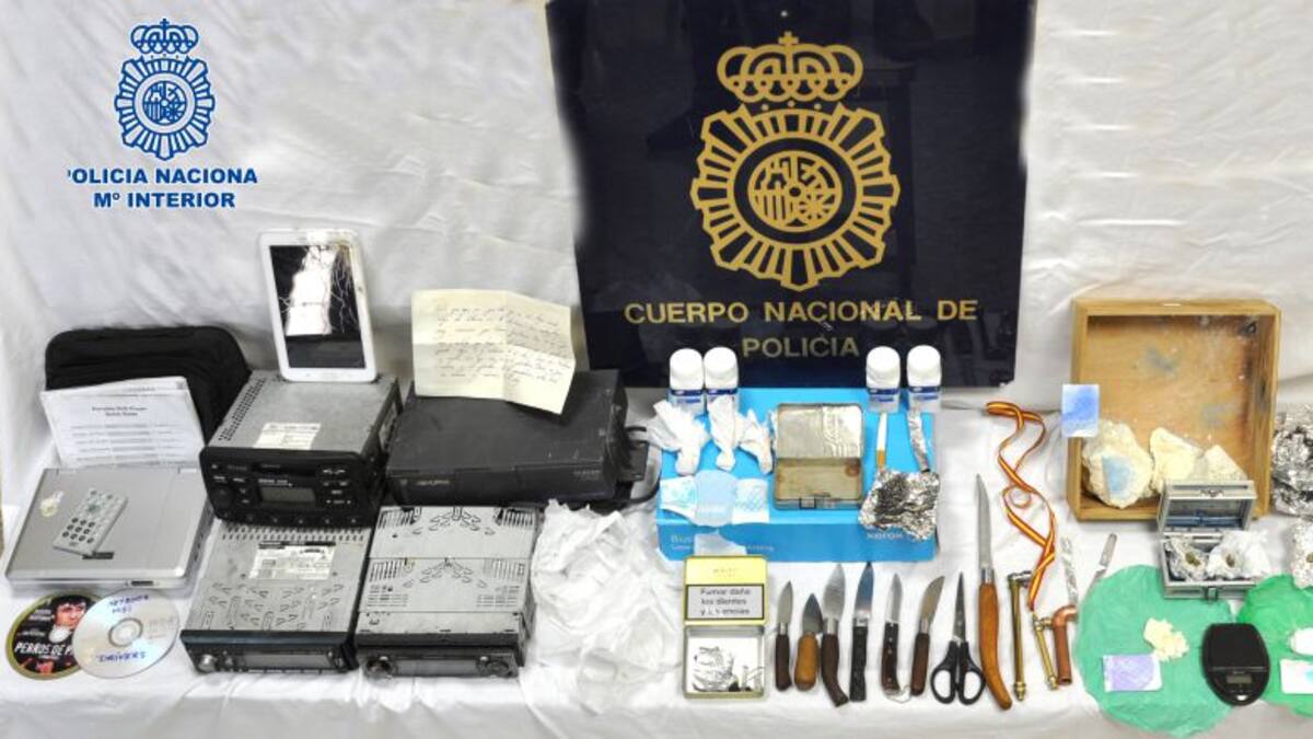 Policía Nacional desmantela una "narco-sala" en Puertollano