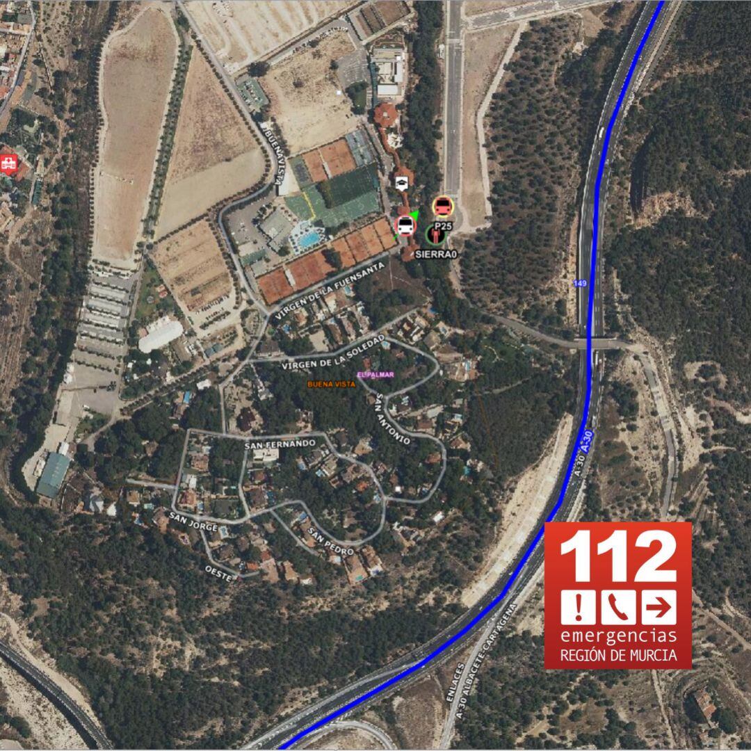 Fallece un hombre tras caer por un barranco en la pedanía murciana de El Palmar