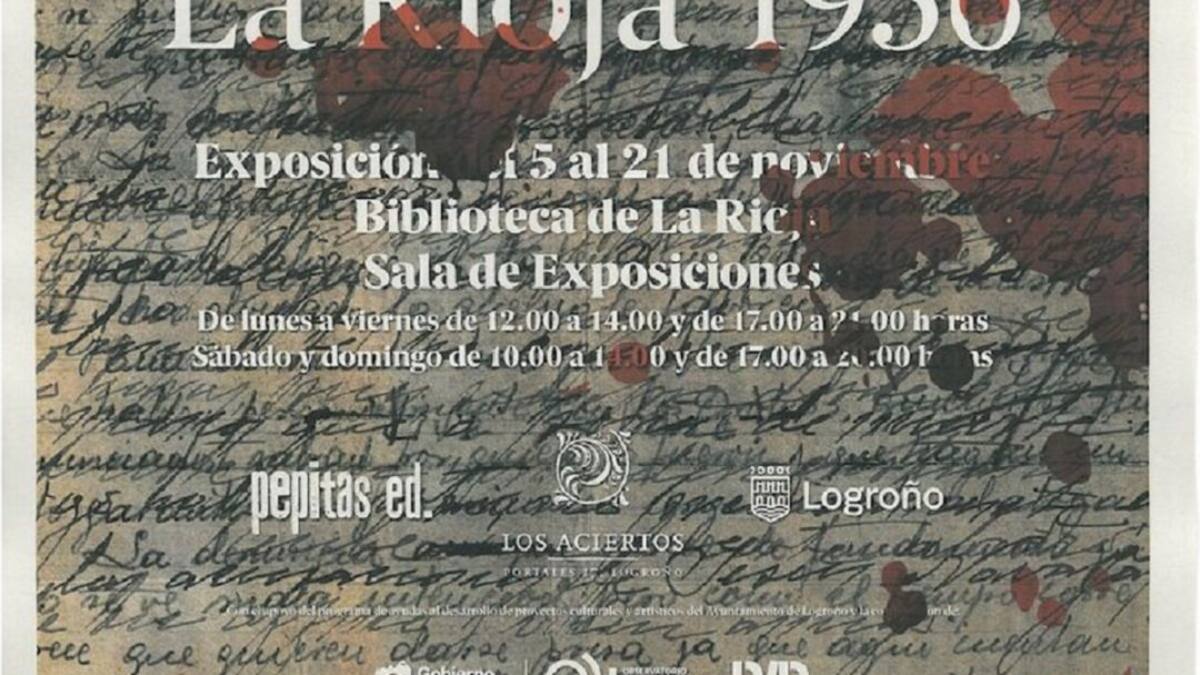 'Escríbeme a la tierra. Cartas de los que van a morir. La Rioja 1936'