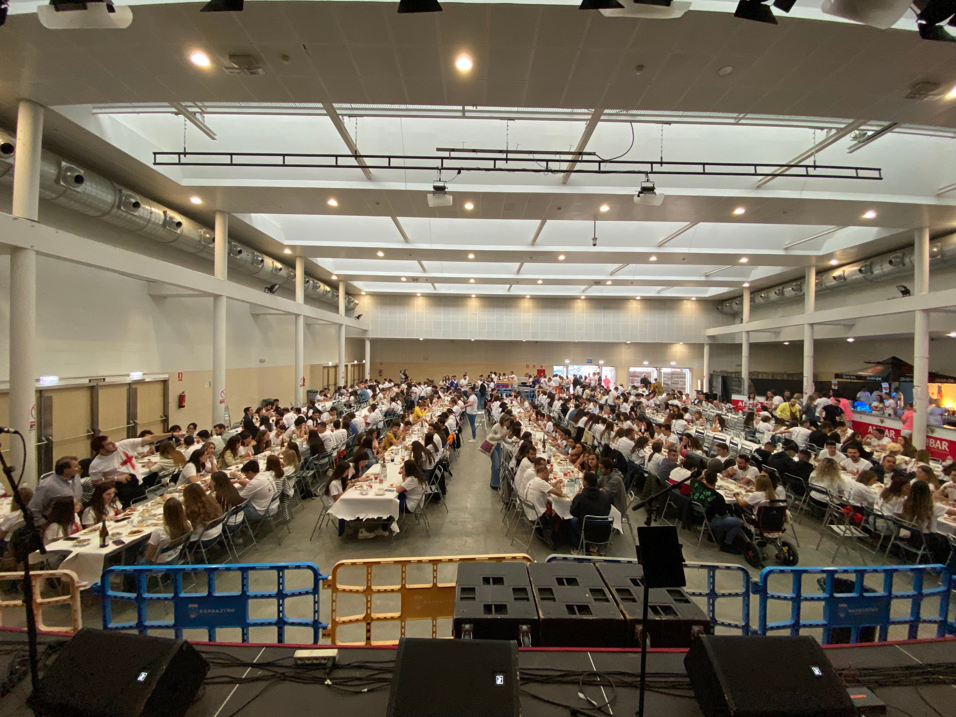 Cerca de 550 personas comieron en el Festival Matadragons 