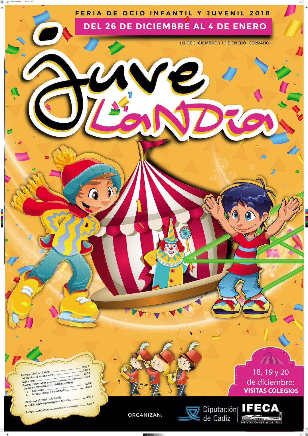 Cartel promocional de Juvelandia 2018