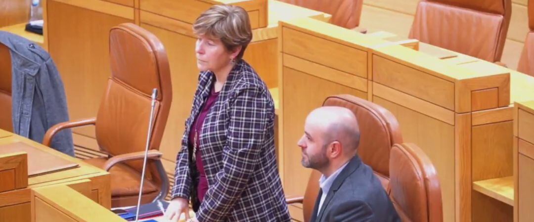 Mariló Candedo toma posesión de su escaño en el Parlamento de Galicia