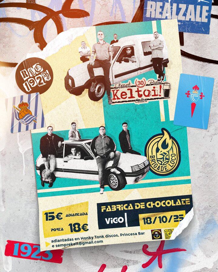 Doble concierto por el Celta-Real Sociedad