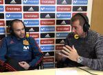 Andrés Iniesta en la entrevista con Manu Carreño en El Larguero