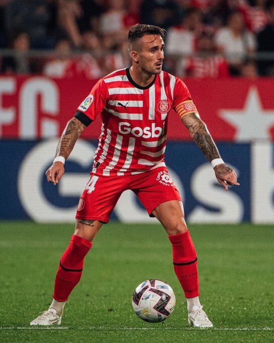 Aleix Garcia, capità en el Girona - Osasuna