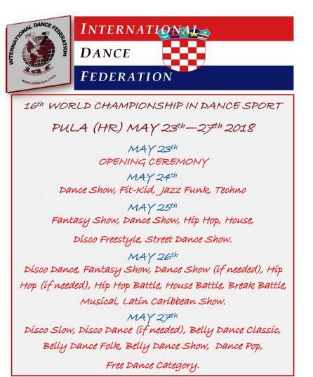 Programa del Mundial