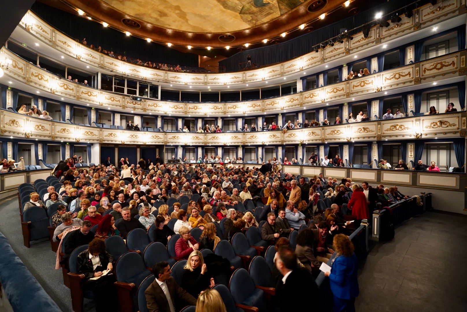 Acto de entrega de premios en el Teatro Cervantes de Málaga