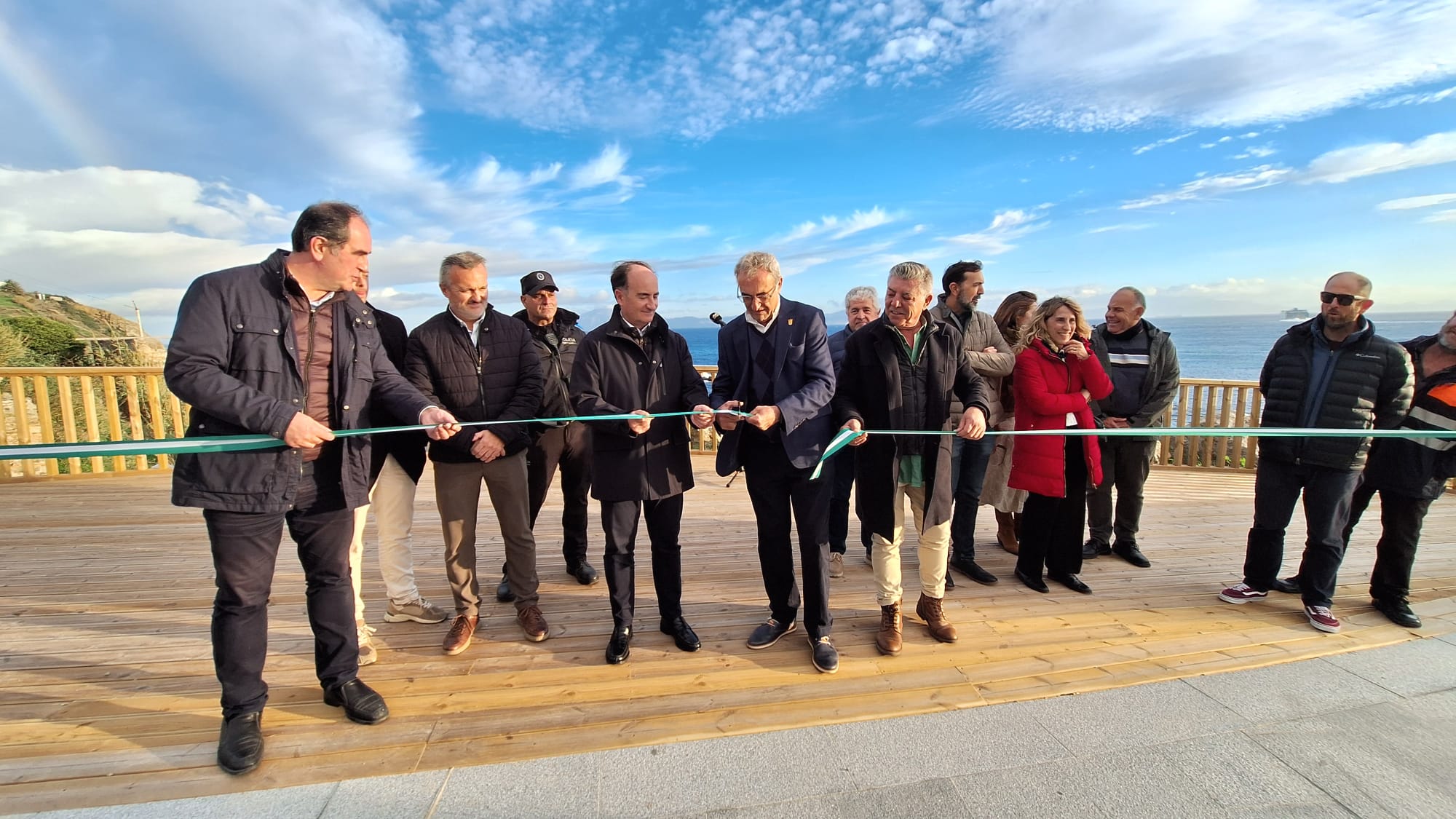 Un momento de la inauguración