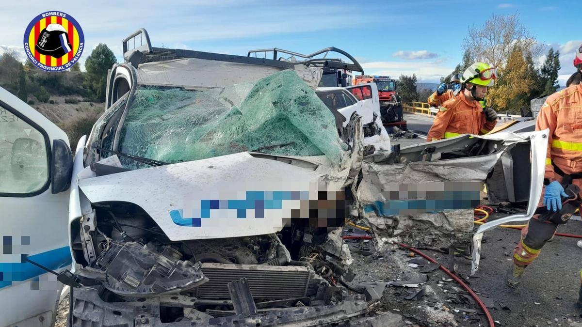 El tramo Terrateig a L´Olleria de la CV-60 registra en poco más de una década casi 300 accidentes