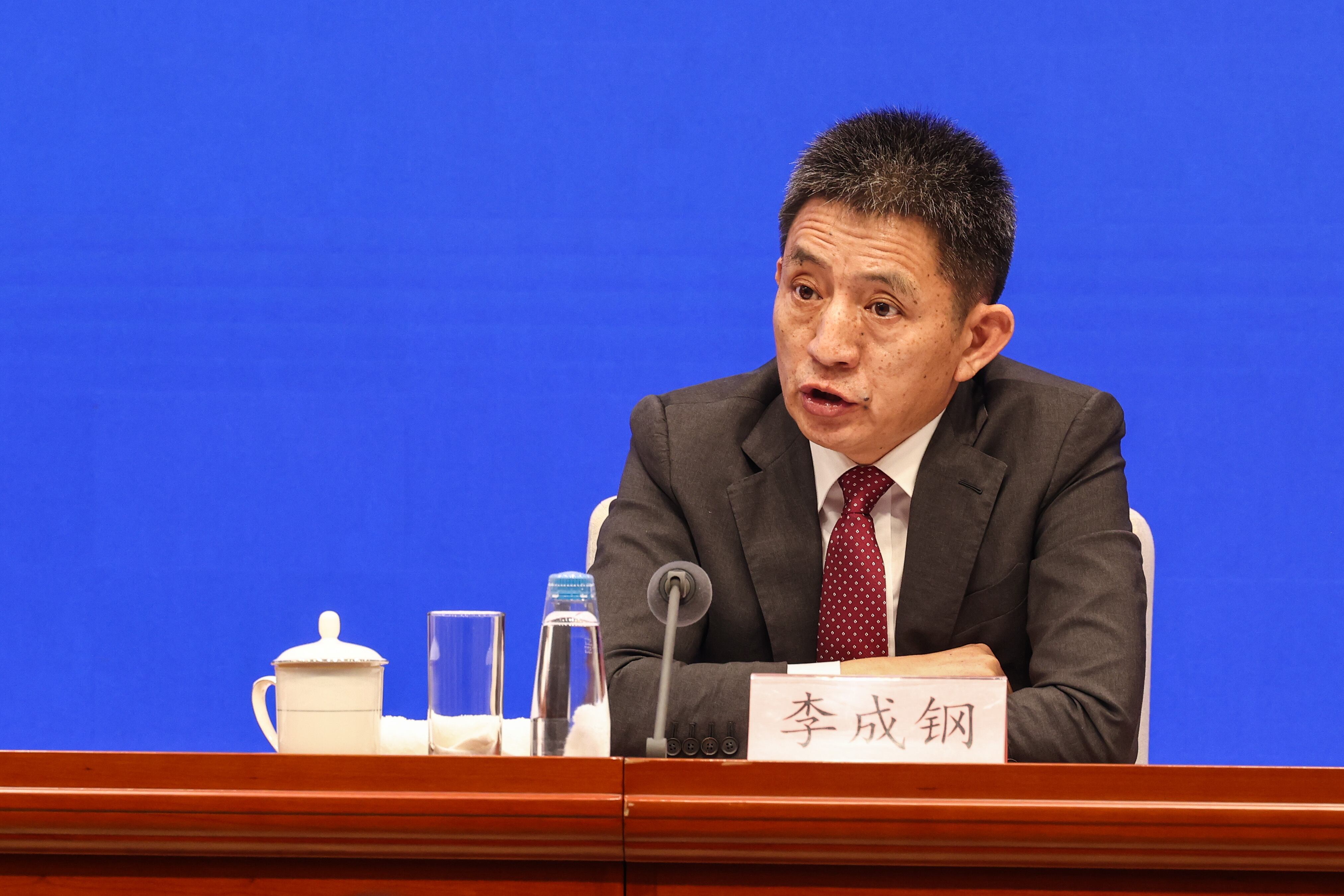 Wang Wentao en una imagen de archivo