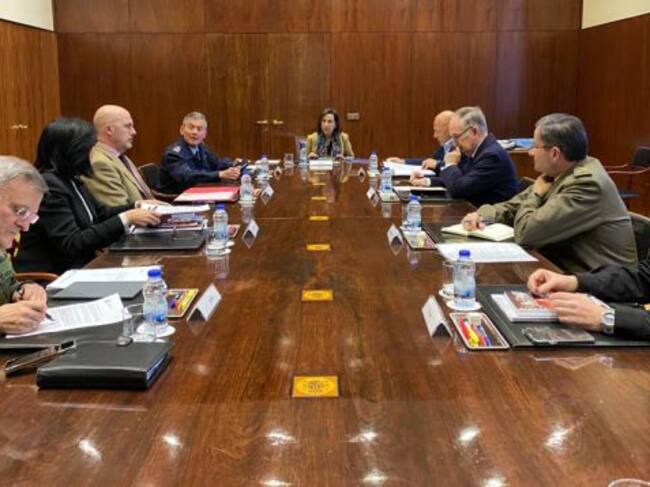 Imagen de la reunión de esta tarde