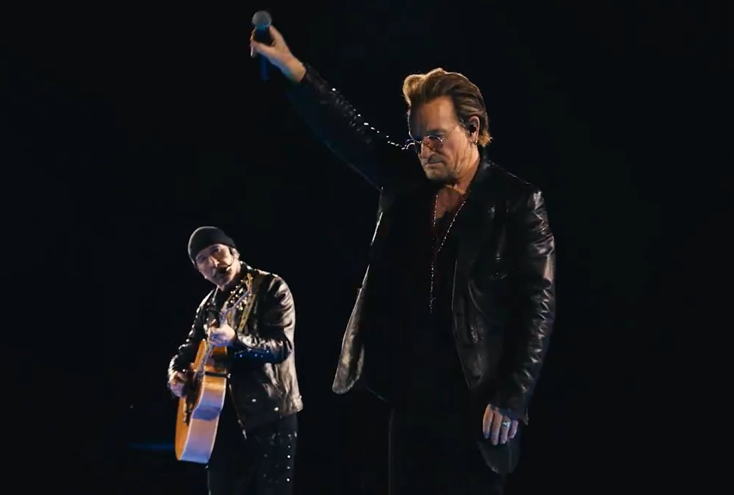 Bono de U2 dedica un concierto a Navalni y carga contra Putin: &quot;Nunca jamás diría su nombre&quot;