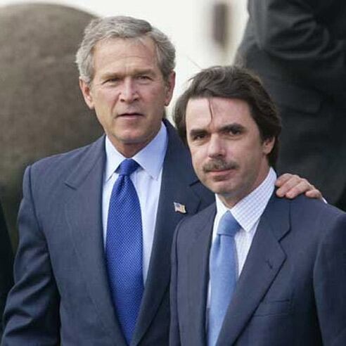 Bush con Aznar en una imagen de archivo.