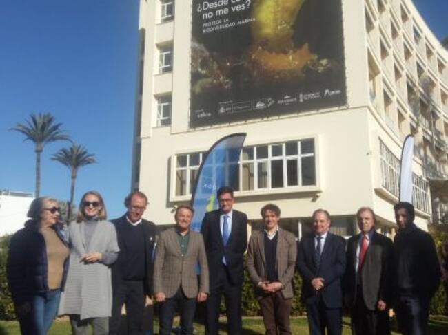 Mural en el Parador Nacional de Jávea.