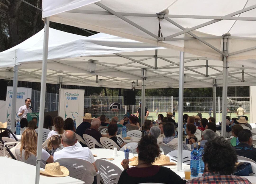 Imagen de archivo de un acto electoral de sa Unió