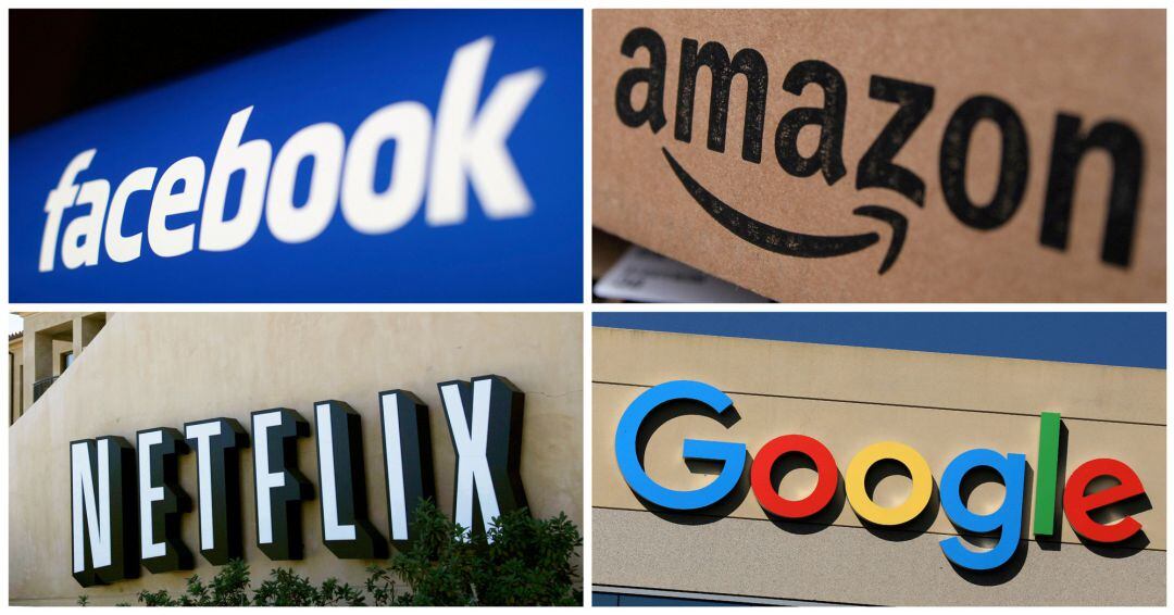 Facebook, Amazon Prime Video, Netflix y Google