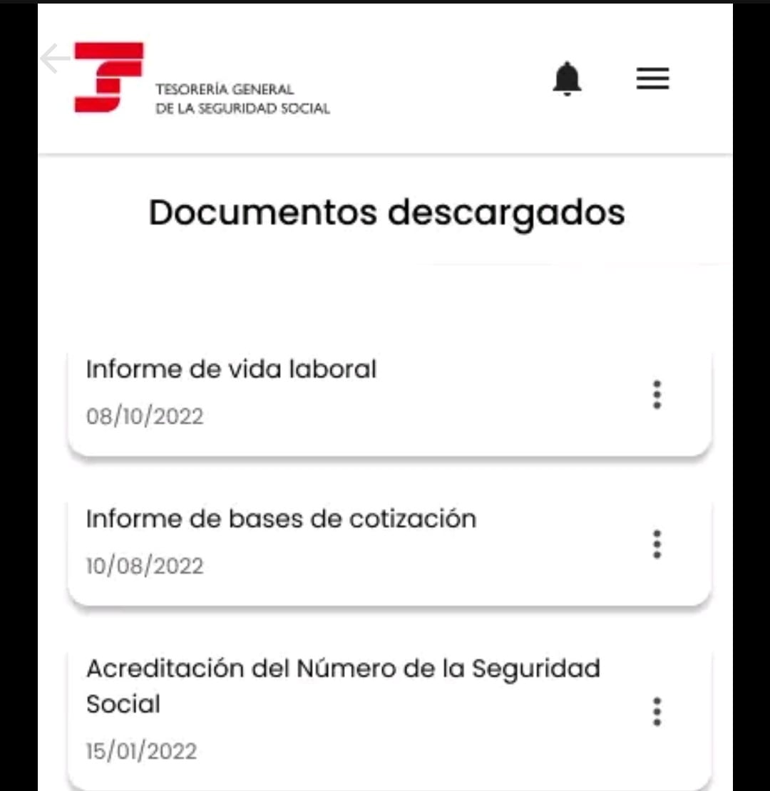 Nueva App de la Seguridad Social