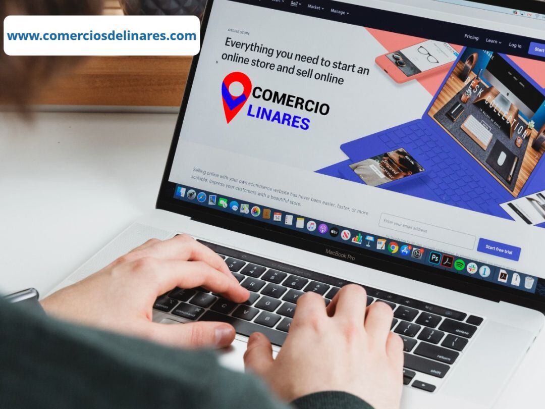 Imagen promocional de la web lanzada para potenciar ventas on-line