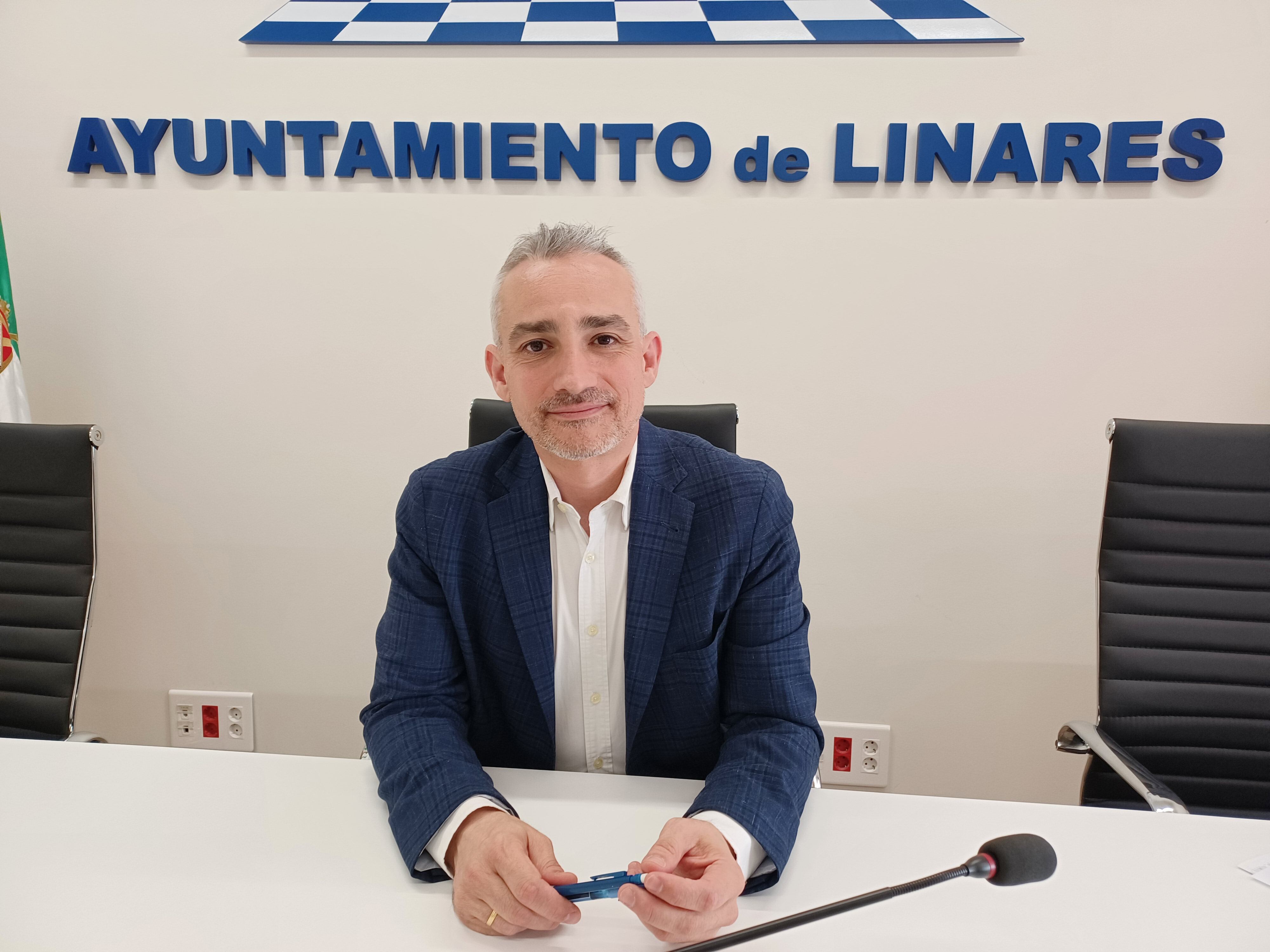 Javier Palacios, concejal de Economía y Hacienda en Linares.