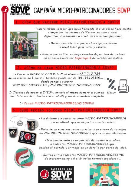 Campaña de micro patrocinadores