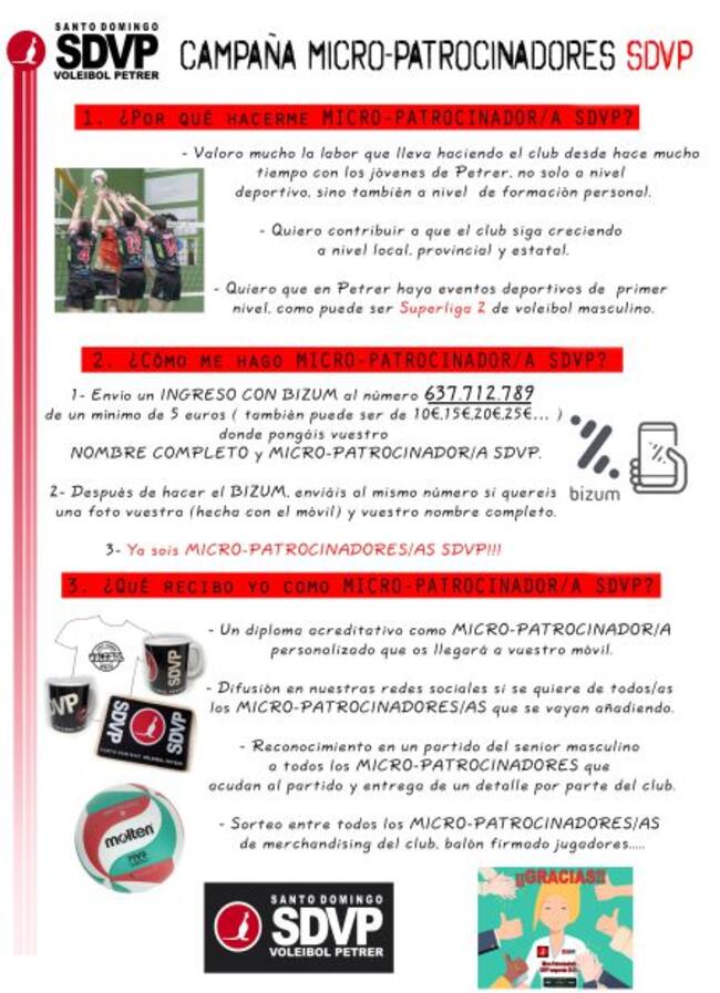 Campaña de micro patrocinadores