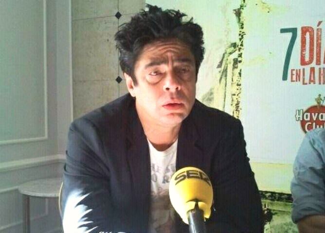 Benicio del Toro, en la edición número 60 de Festival de Cine de San Sebastián