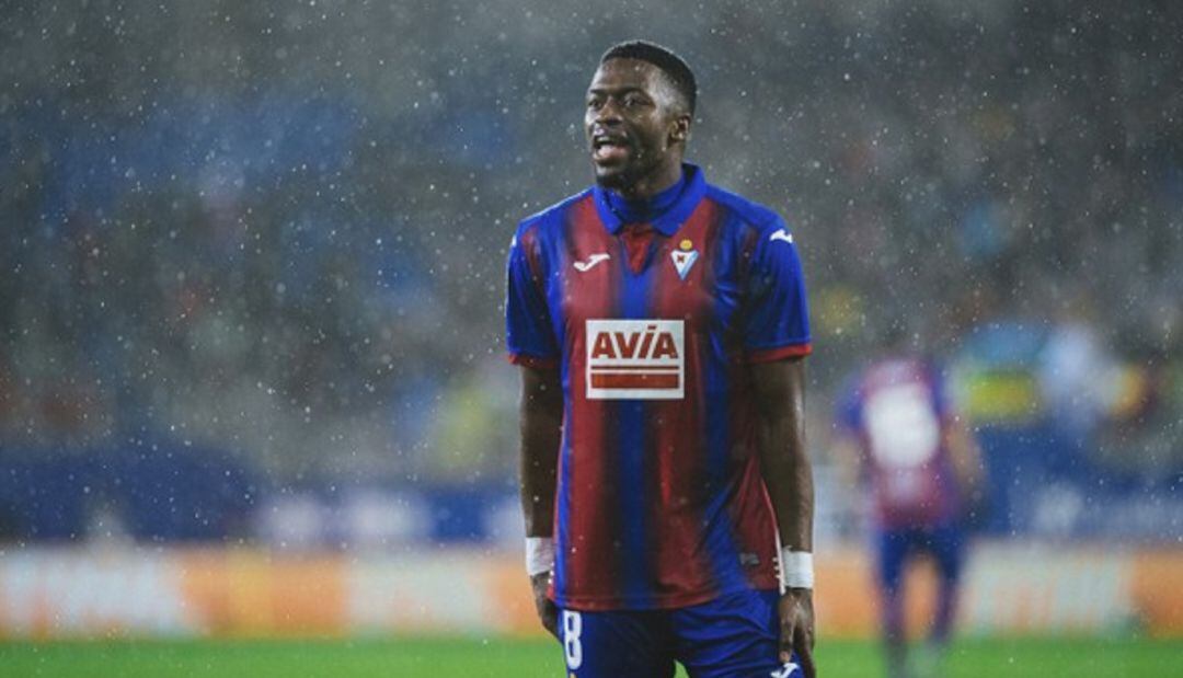 Diop con la camiseta del Eibar la pasada campaña