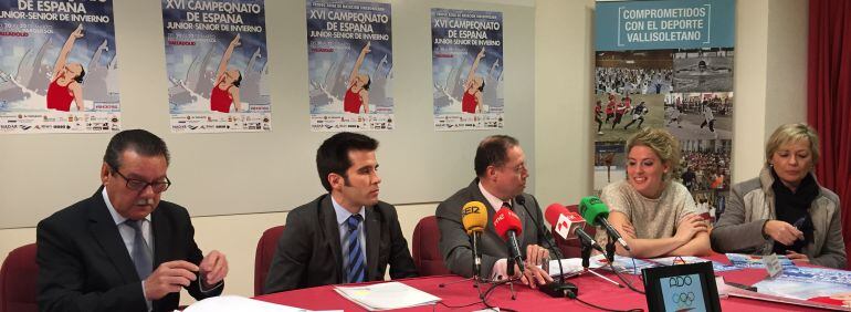 Presentación de los XVI campeonatos de España de natación sincronizada