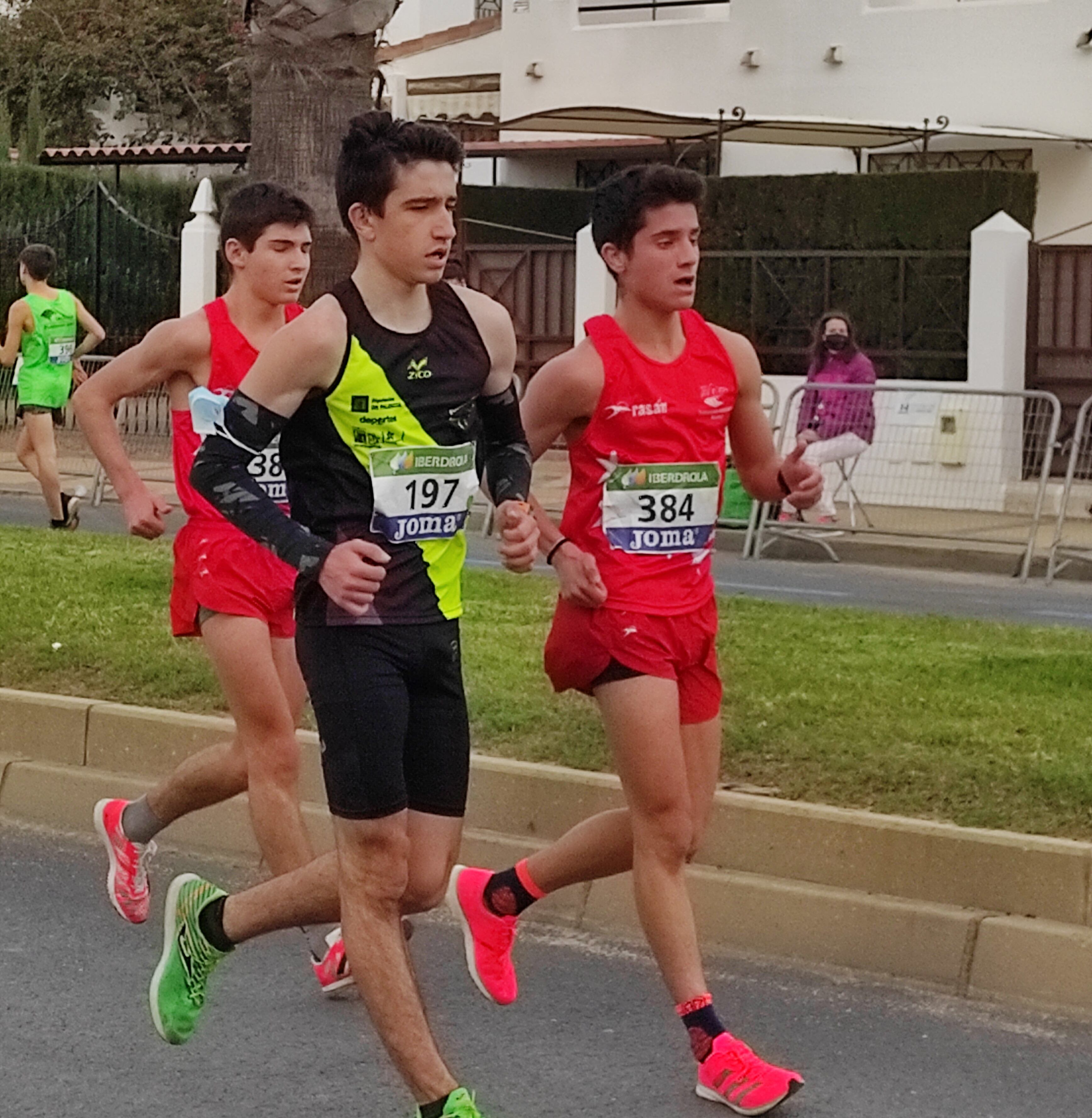 Rodrigo Santa Elena García en el Campeonato de España Marcha en ruta