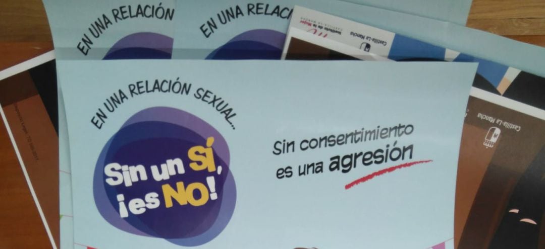 Cartel de la campaña del Insituto de la Mujer de CLM