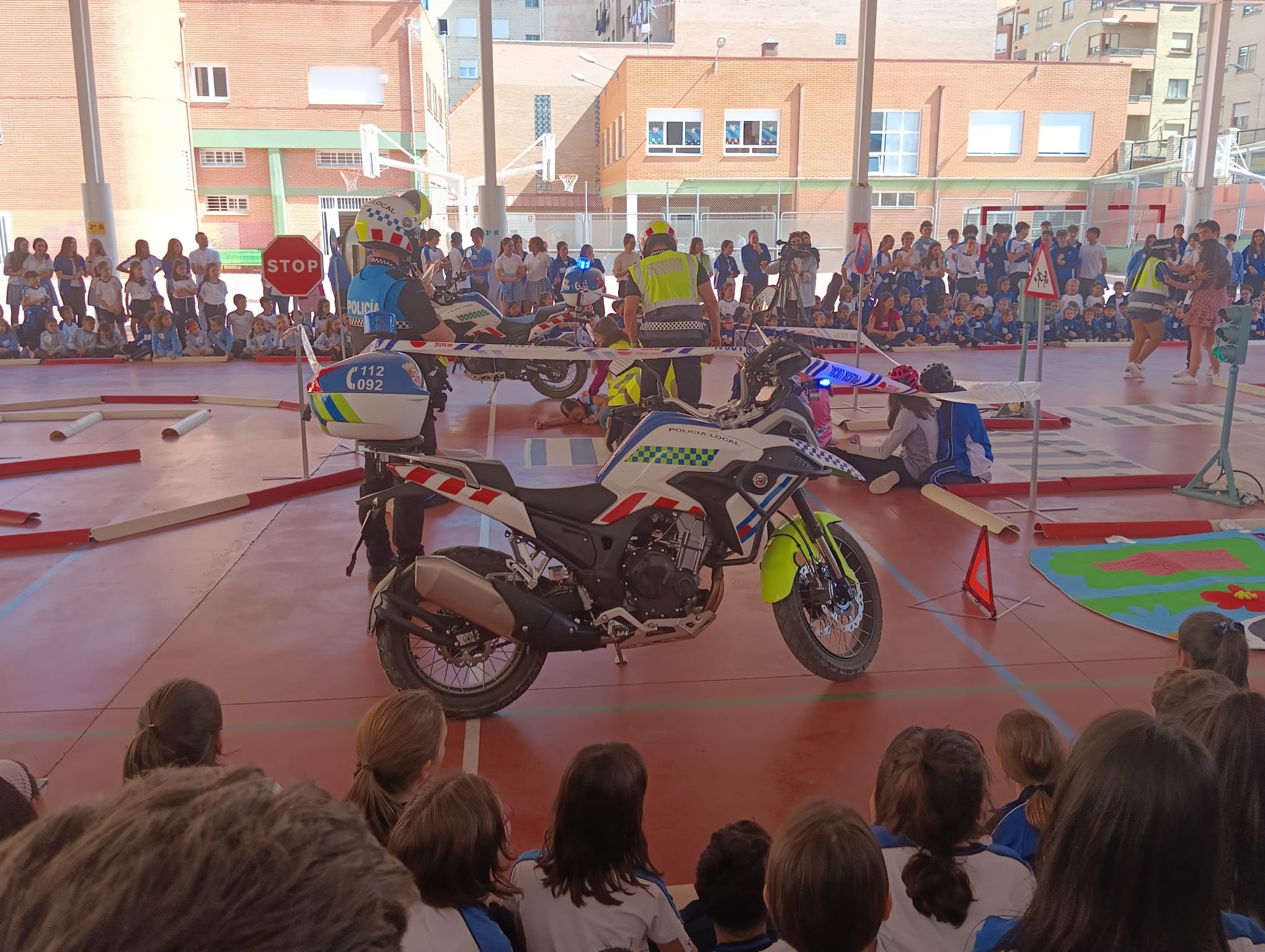 VIII Jornadas Seguridad Vial del colegio Vera Cruz de Aranda