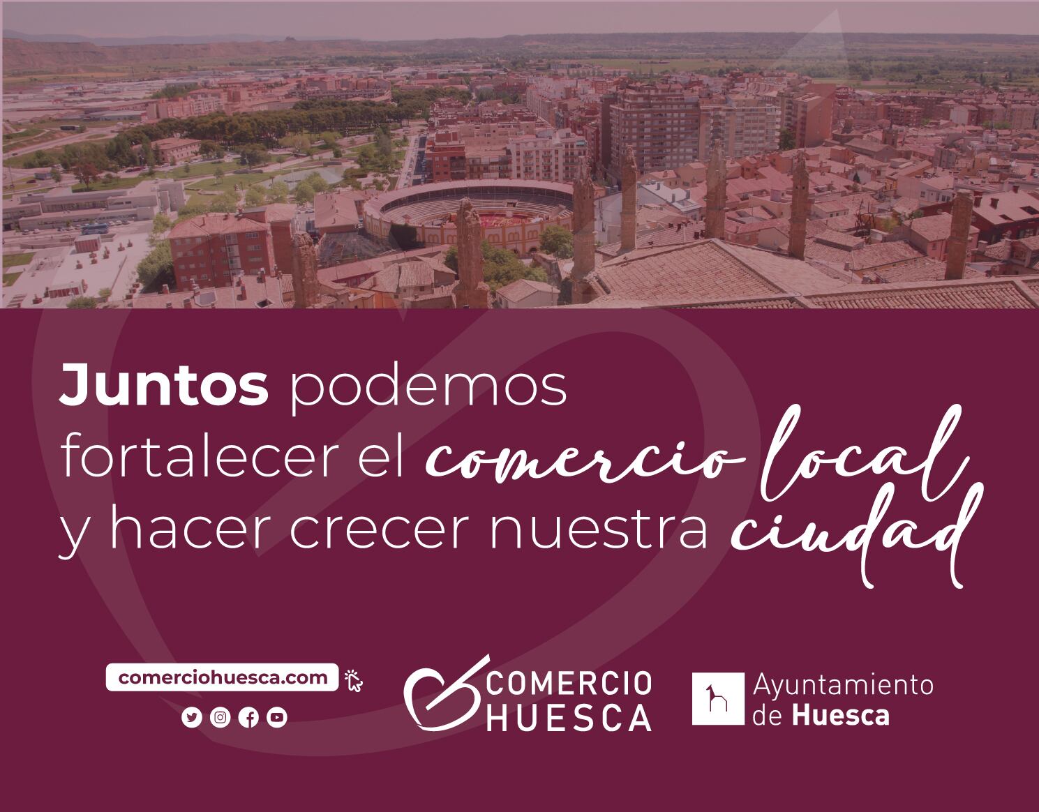 Campaña de captación de socios para el comercio de Huesca