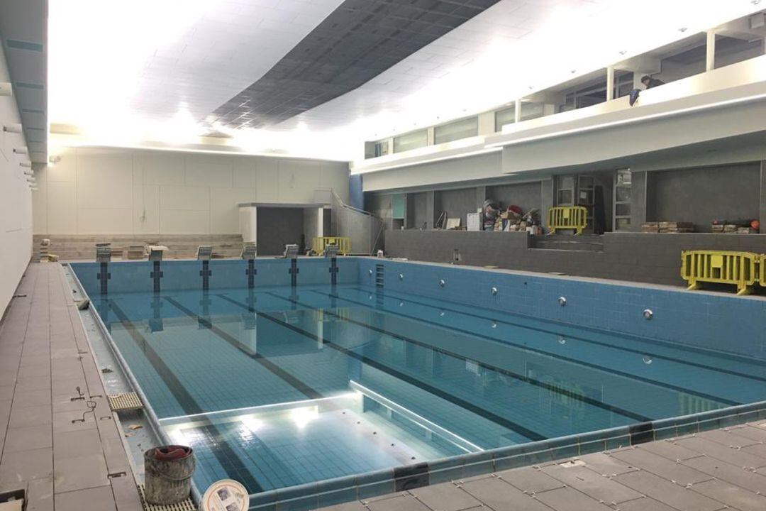 La remodelació de les piscines d'Escaldes, a punt de finalitzar.