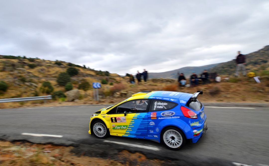 Daniel Marbán dominó el rally con el Ford Fiesta R5
