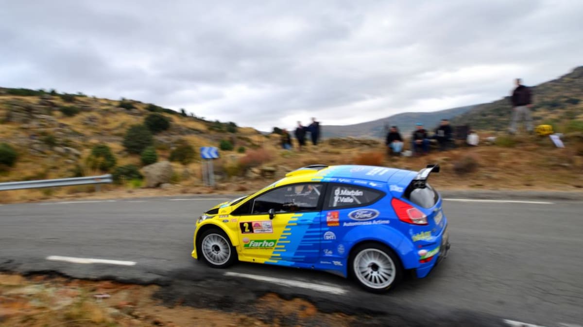 Daniel Marbán vuelve a vencer en el Rally Diputación de Ávila