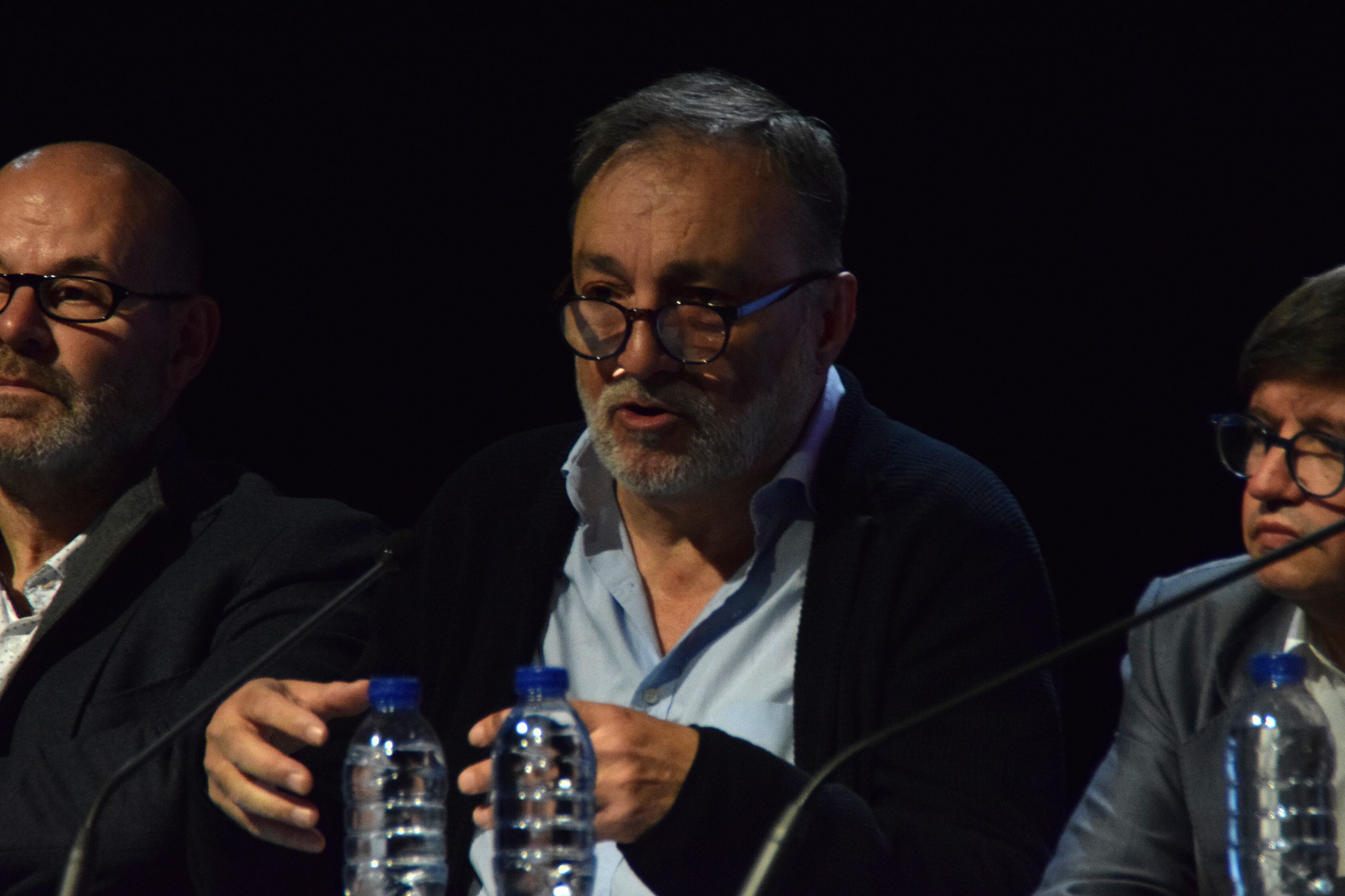 Marc Vila Amigó, president de la recent creada Plataforma andorrana per la llengua que s'ha presentat oficialment avui a Andorra la Vella.