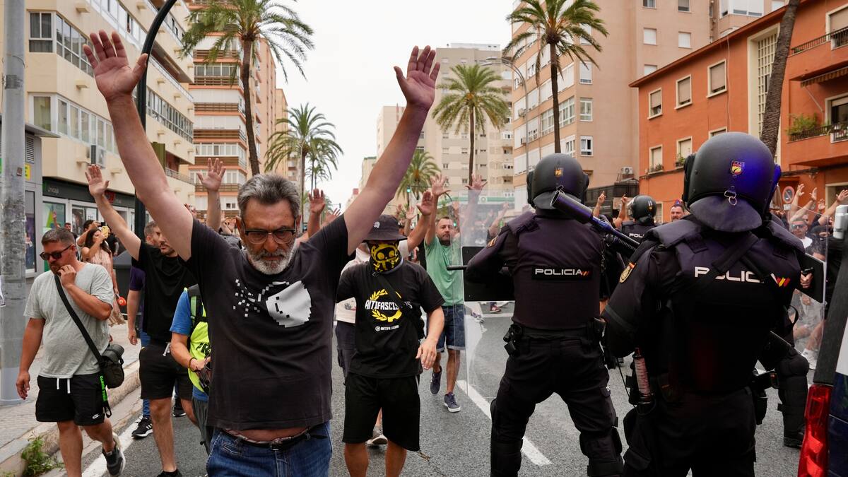 Segundo día de paro de la huelga del metal: manifestación, mucha policía y nueva cita este viernes