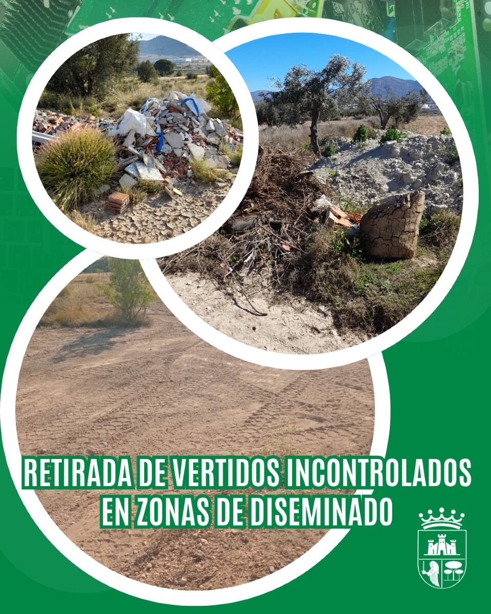 Retirada de vertidos incontrolados