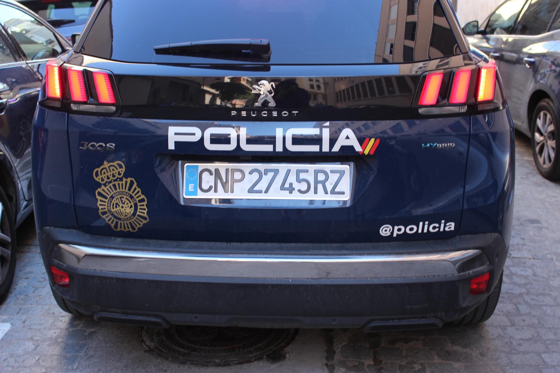 Vehículo de la Policía Nacional