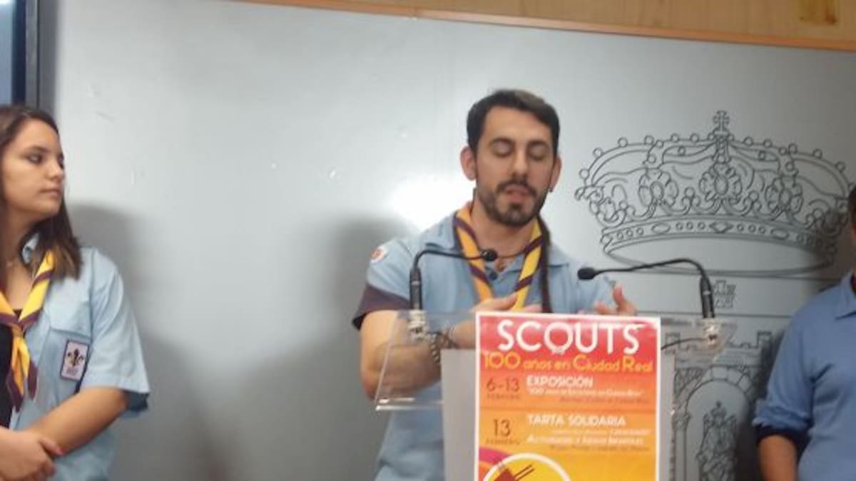 400 Scouts celebran su 100 cumpleaños en Ciudad Real