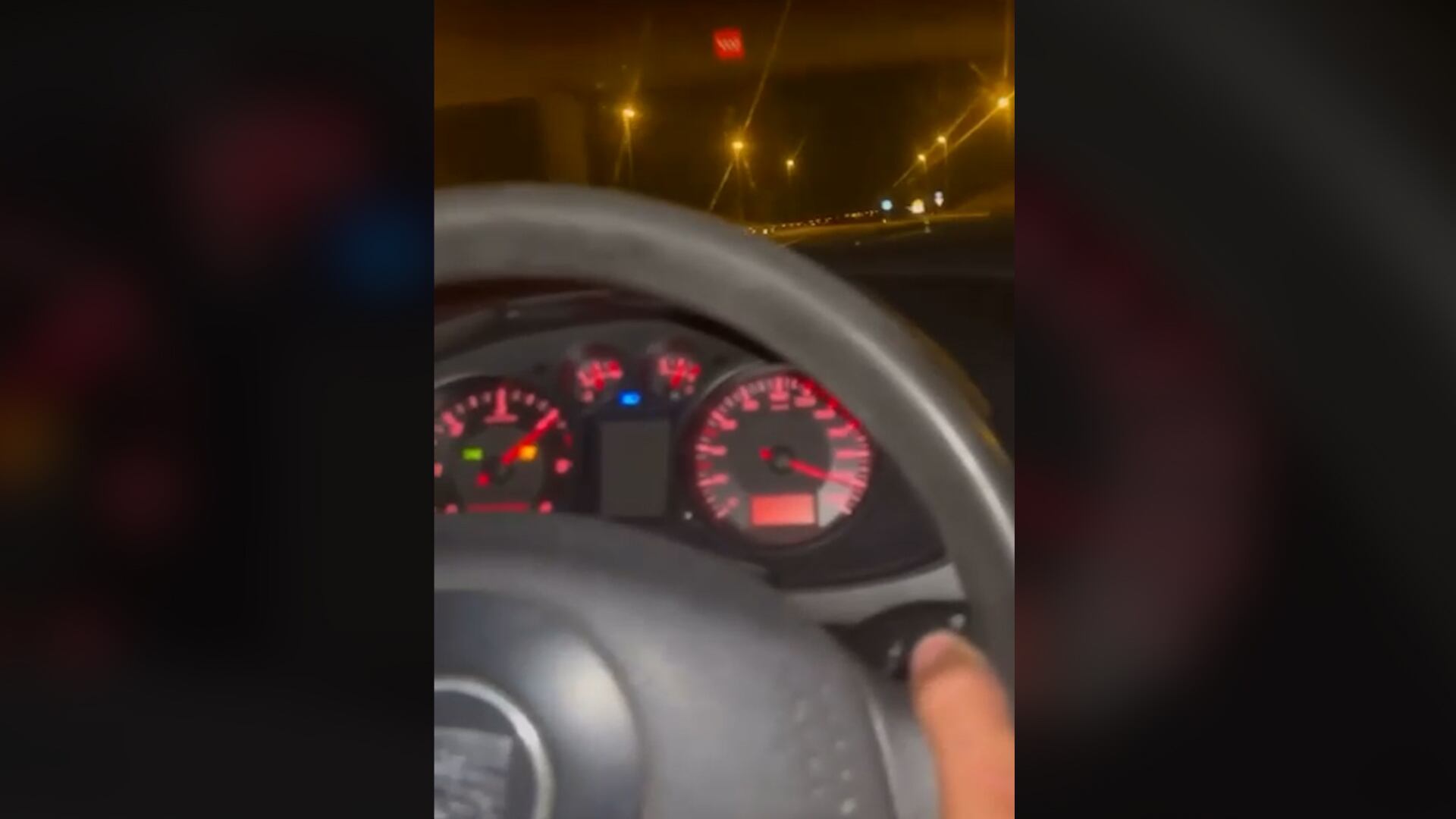 El menor circuló por la carretera duplicando la velocidad máxima permitida