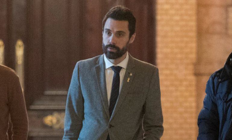 El president del Parlament, Roger Torrent