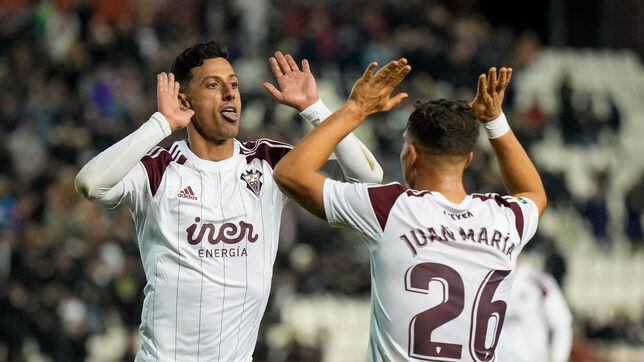 26/11/22 PARTIDO SEGUNDA DIVISION ALBACETE - RACING SANTANDER 
PRIMER GOL MAIKEL MESA 1-0 ALEGRIA