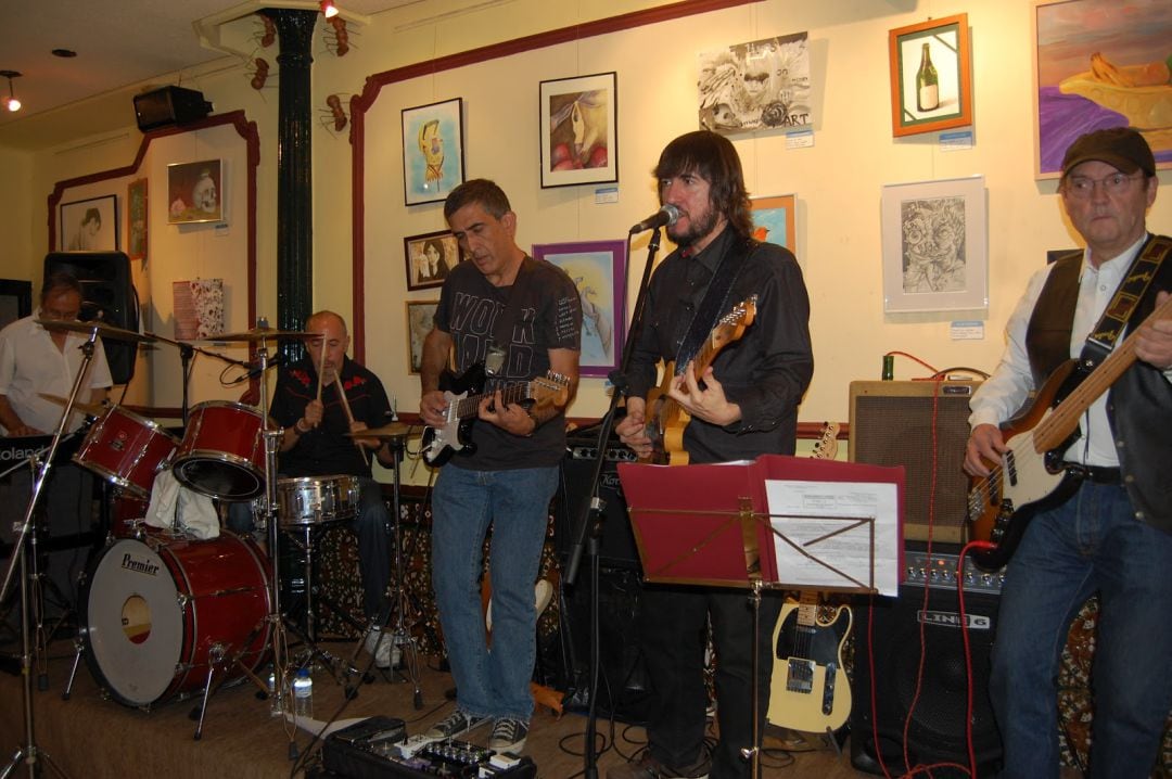 Imagen de un concierto en uno de los bares más conocidos de la capital