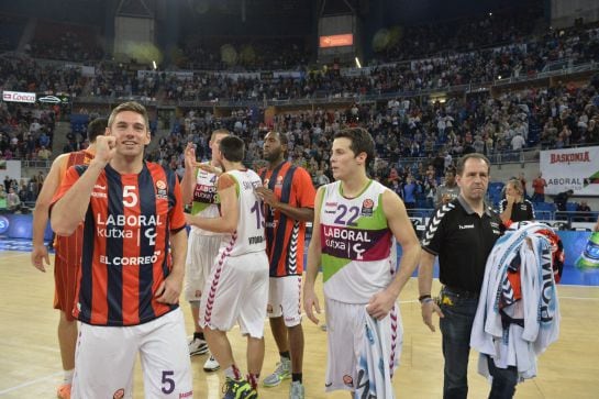 31/10/14 BALONCESTO PARTIDO EUROLIGA EUROLEAGUE  Baskonia - Galatasaray  ALEGRIA CAUSEUR HEURTEL