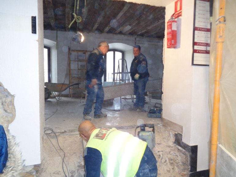 Las obras previas para nivelar esta planta tienen su complejidad