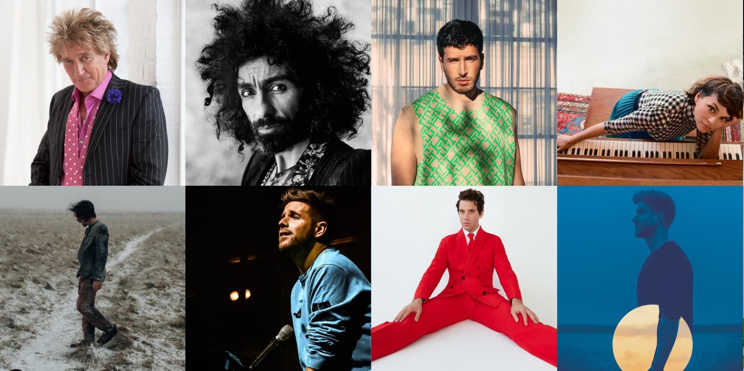 Alguns dels artistes de Cap Roig.