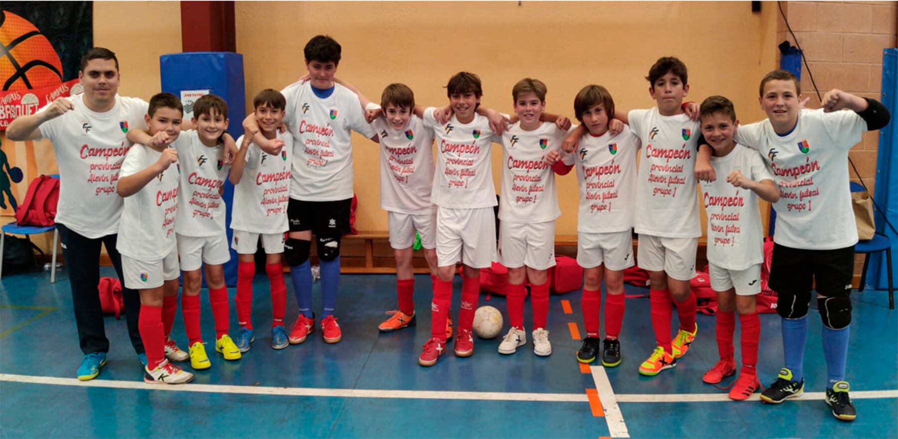 Equipo Alevín del Paidos.